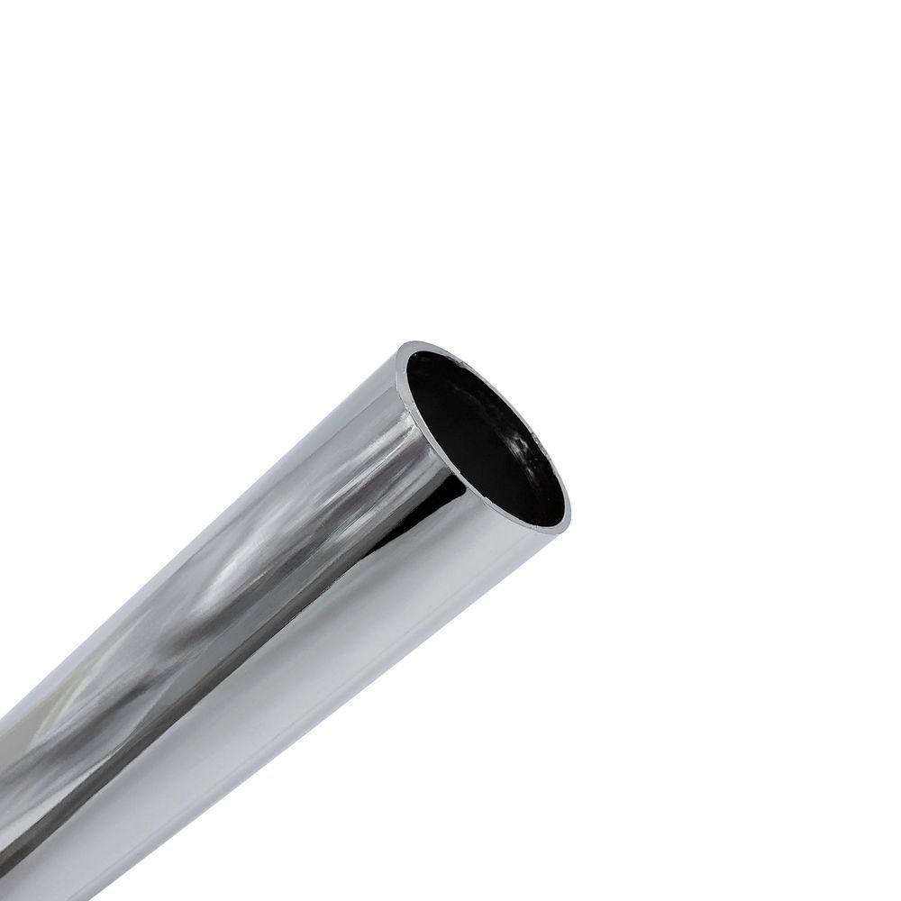 Tubo De Ligação Ajustável 25cm Vaso Sanitário Cromado Abs - 6