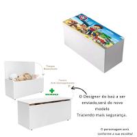 Baú Adesivado Infantil Personagens Patrulha Canina - 3