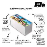 Baú Adesivado Infantil Personagens Patrulha Canina