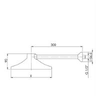 Chuveiro Ducha Frio Piscina Jardim 6 Polegadas Cromado Abs - 3