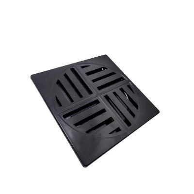 Ralo Grelha Anti-inseto Automático Inteligente Quadrado 15x15cm Banheiro Lavatório Preto Abs
