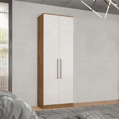 Armario 2 Portas E 3 Gavetas Irlanda Amendola-branco