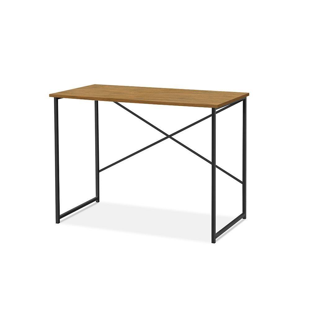 Aparador Steel 90 Cm Estilo Industrial Com Pés Em Aço Preto-naturale - 1