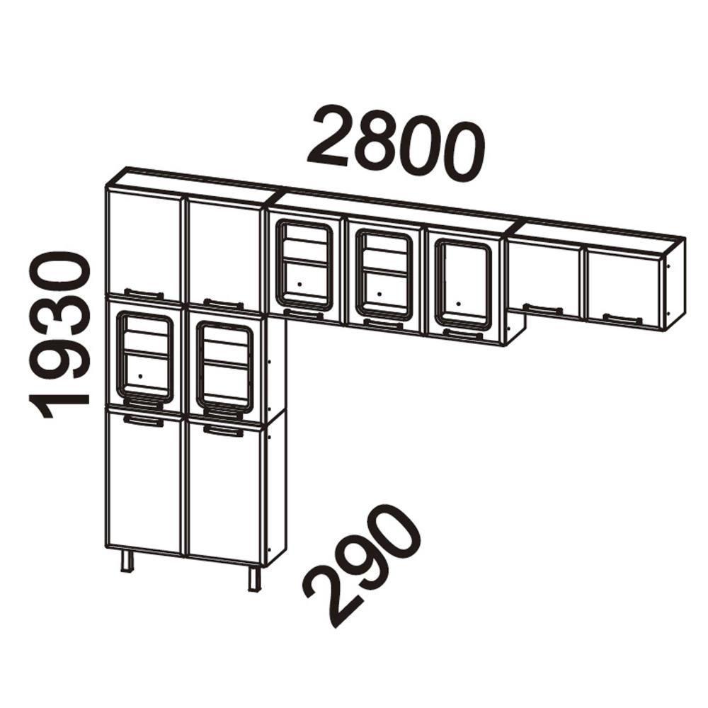 Armário De Cozinha Compacta De Aço Telasul Star C/ Vidro 3 Peças Branco - 5