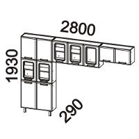 Armário De Cozinha Compacta De Aço Telasul Star C/ Vidro 3 Peças Branco - 5