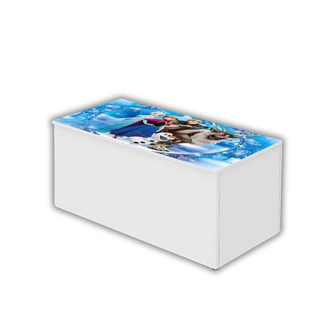Baú Adesivado Infantil Personagens Frozen - 2