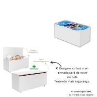 Baú Adesivado Infantil Personagens Frozen - 3