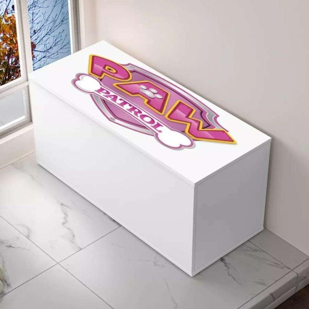 Baú Adesivado Infantil Personagens Sky - 1