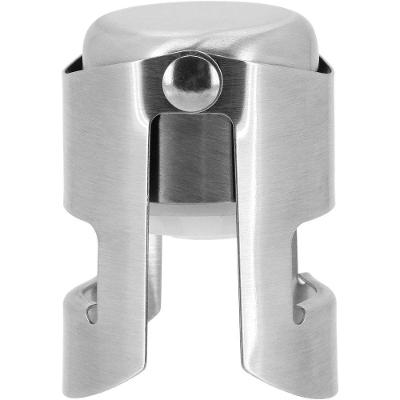 Tampa Champanhe 6X4X4Cm Inox Prata