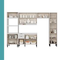 Cozinha Completa Miami Master Carraro Branco - 6