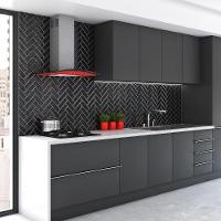 Coifa Terim de Parede Clean Vidro Curvo Vermelha Kroma 70cm Vermelho Kroma 110V - 7