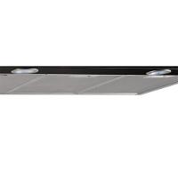 Coifa de Parede Retangular 75cm Slim Terim Preto Com Inox 110V - 3