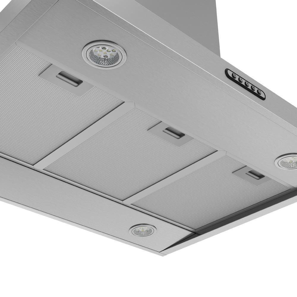 Coifa Ilha 75cm Retangular Terim Inox 220V - 5