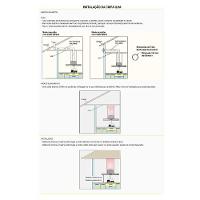 Coifa Ilha 75cm Retangular Terim Inox 220V - 6