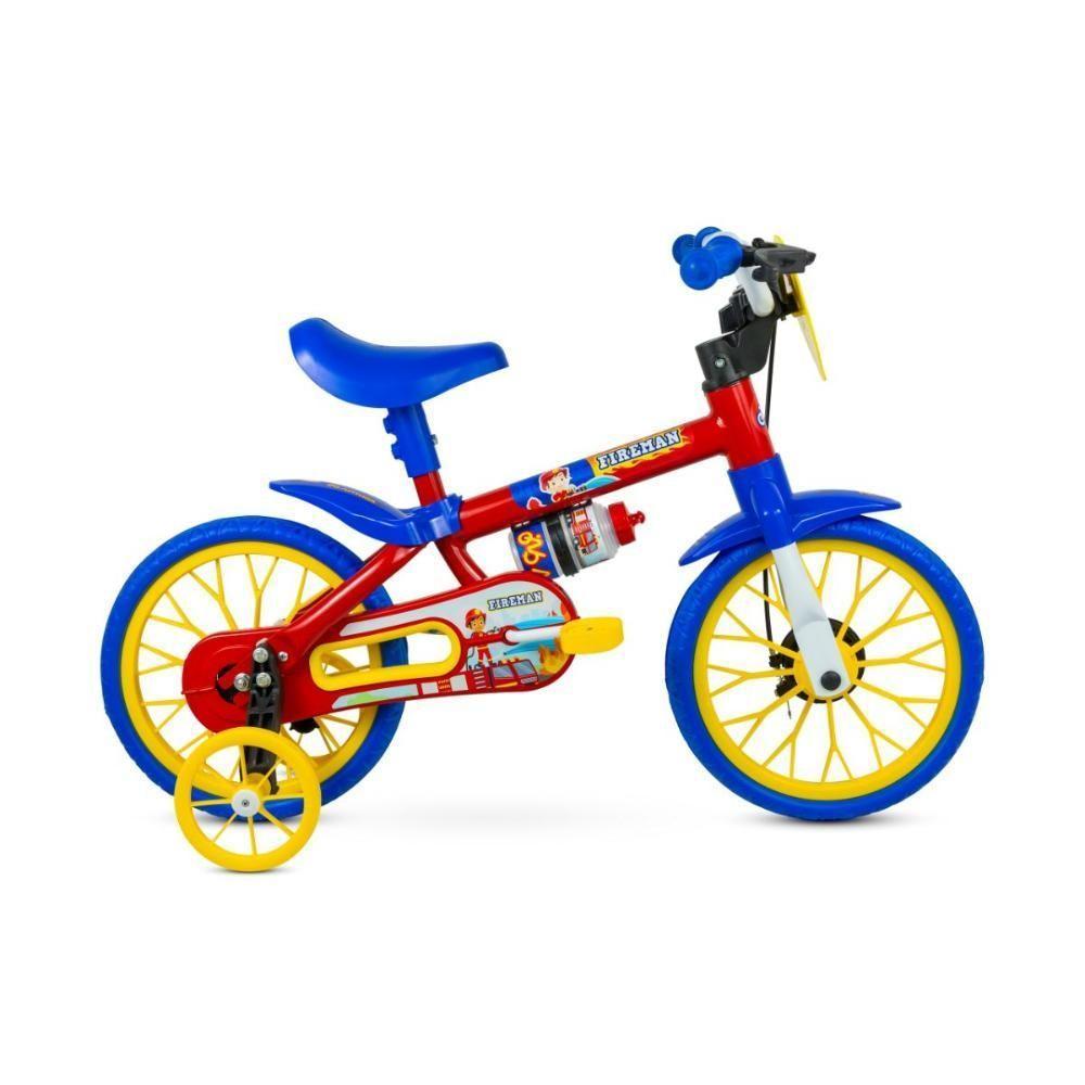 Bicicleta Infantil Criança Aro 12 Fire Man Nathor - 2