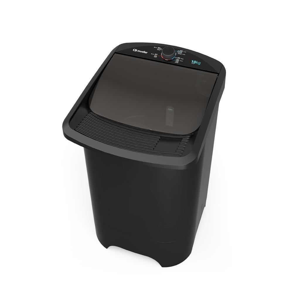 Tanquinho Mueller 10kg Com Superesfregador Preto MLT10C 220V - 4