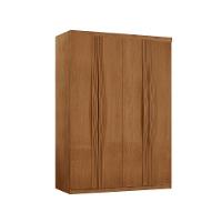 Guarda Roupa Solteiro Dunas Mdf 4 Portas E 2 Gavetas Moderna Naturalle - 2