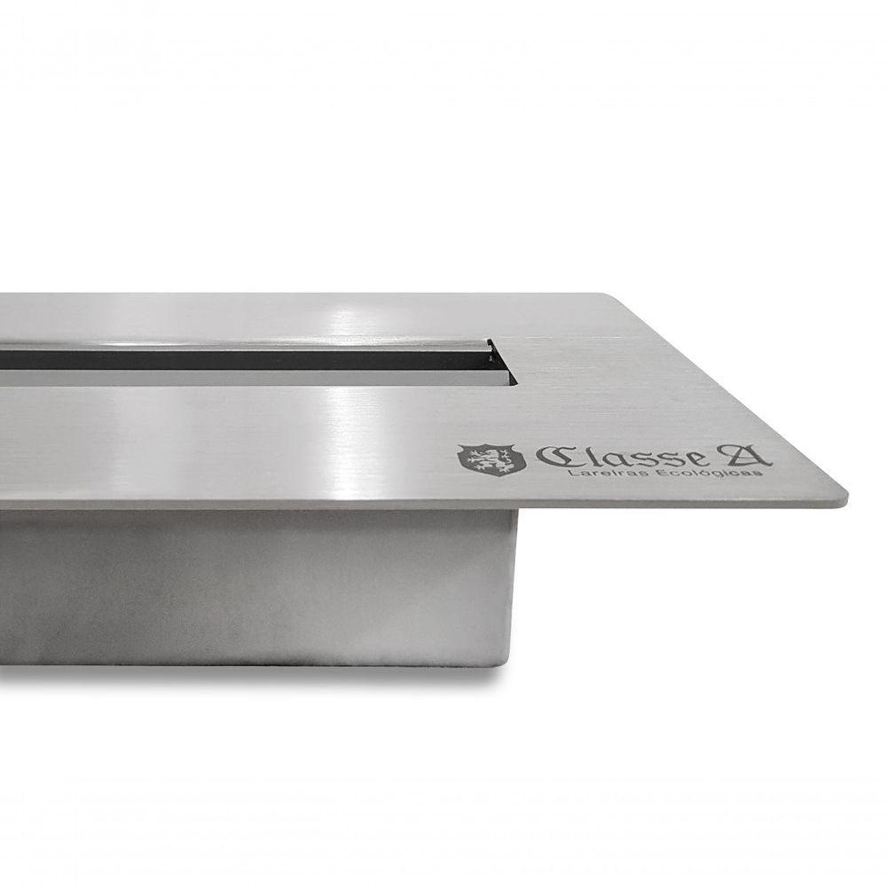 Lareira Ecológica a Álcool Classe A Aço Inox 304 - 10