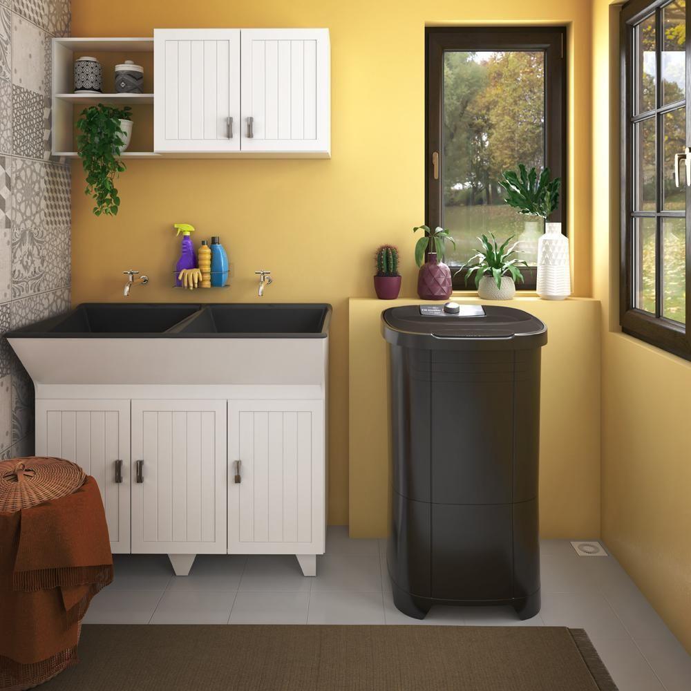 Tanquinho Mueller 10kg Semiautomático MLT10 Preto 220V - 3