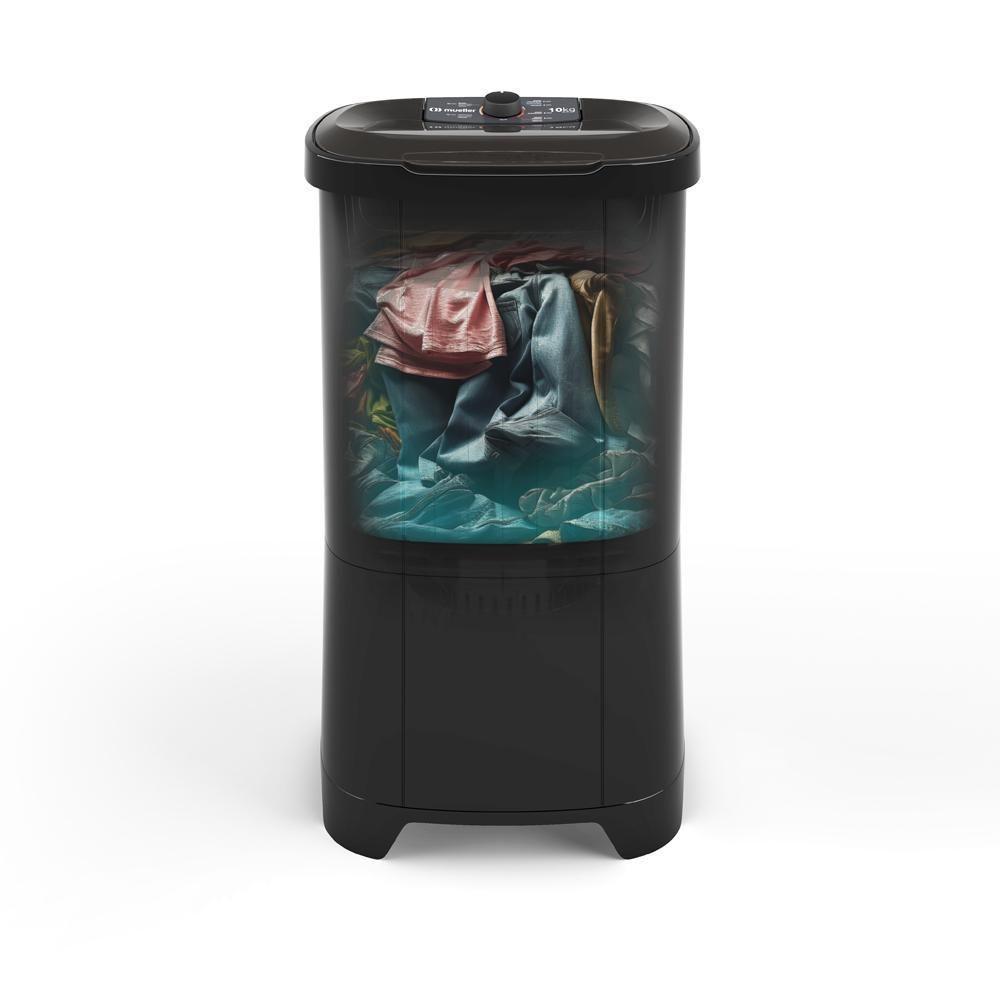 Tanquinho Mueller 10kg Semiautomático MLT10 Preto 220V - 6
