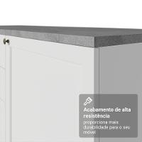 Rack Para Tv Até 70 Polegadas 160cm 4 Gavetas Vik Madesa 04 Branco - 8