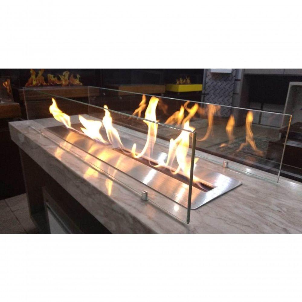 Lareira Ecológica a Álcool Aço Inox 304 Classe A - 7