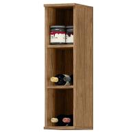 Módulo De Cozinha Aéreo Vertical 3 Nichos 20cm - Toscana Freijó