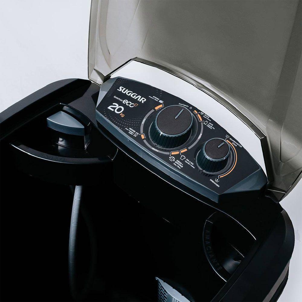 Lavadora LE2002PT Lavamax Eco Suggar 20,1kg Preto 220V - 4