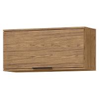 Módulo De Cozinha Armário Aéreo Porta Basculante 80cm - Toscana Freijó