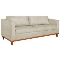 Kit Sofa 3 Lugares E 2 Poltronas Europa 180 Cm Bouclé - Amarena Móveis Bege - 9