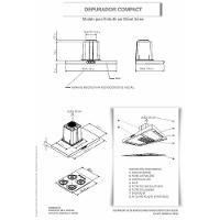Depurador Terim Compact New Embutir Branco 60 cm Branco 220V - 2