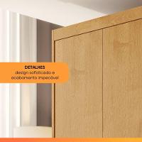 Guarda Roupas Casal 6 Portas 4 Gavetas 100% Mdf Chipre Madeirado - 8