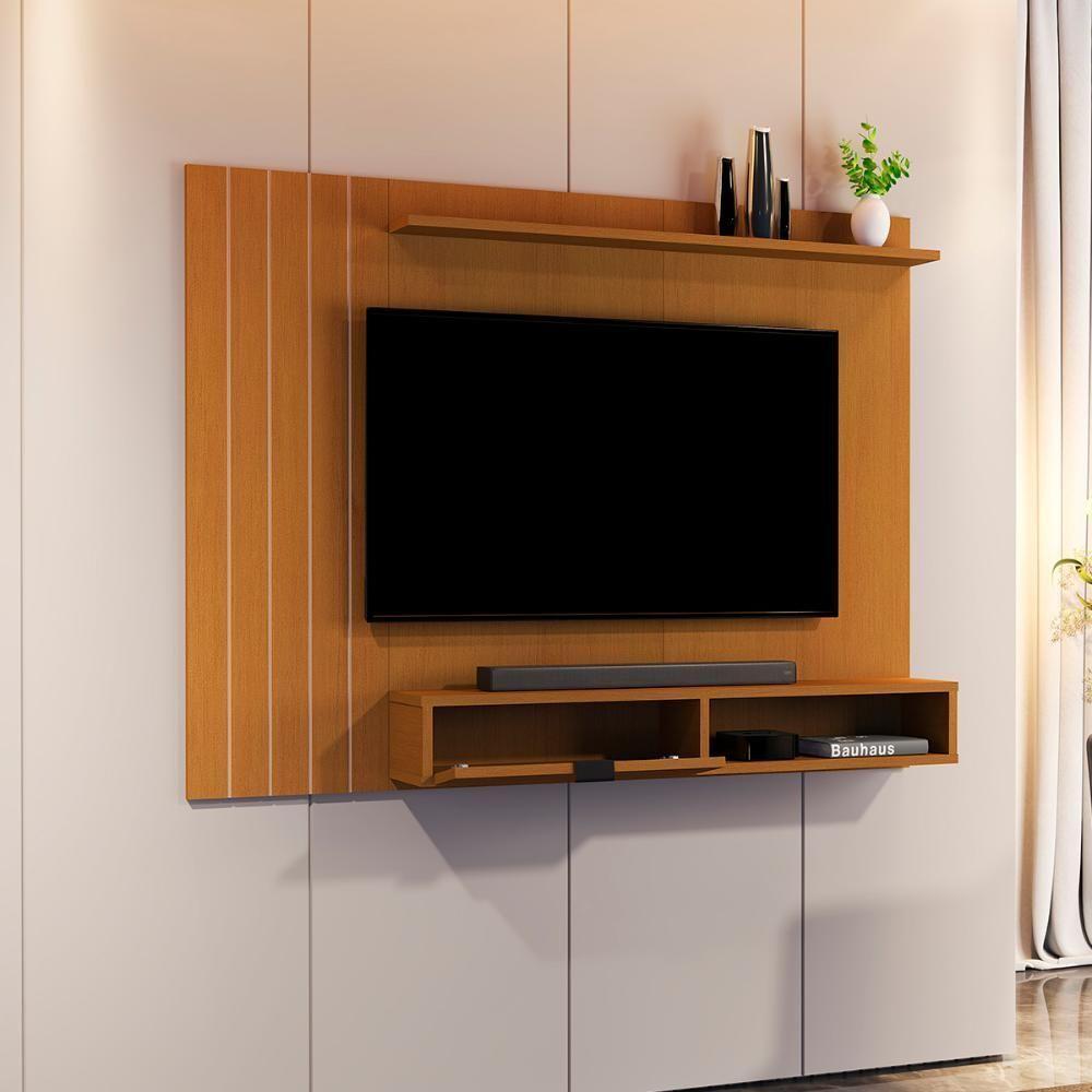 Painel Jb 5001 Suspenso Sala Para Tv's Até 43 Polegadas Nature - 3
