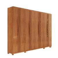 Guarda Roupa Casal Dunas 8 Portas 4 Gavetas Moderna Mobília Naturalle - 2