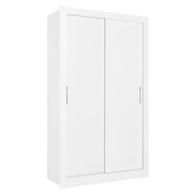 Guarda Roupa Solteiro City 2 Portas Branco Acetinado - Thb