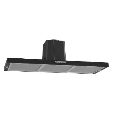 Depurador Terim Compact New Embutir Black 90 cm Preto 220V