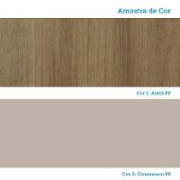 Quarto 8 Portas 6 Gavetas Cabeceira Qn Paris Luciane Móveis Avelã Pf-cinammon Pf - 7