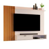 Painel Jb 5001 Suspenso Sala Para Tv's Até 43 Polegadas Off White-naturale - 1