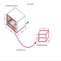 Forno Terim Elétrico Bancada Top 40 Jatobá 40 Litros Jatoba 110V - 2
