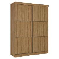 Guarda Roupa Casal Comfort 2 Portas Almendra Acetinado - Thb - 1
