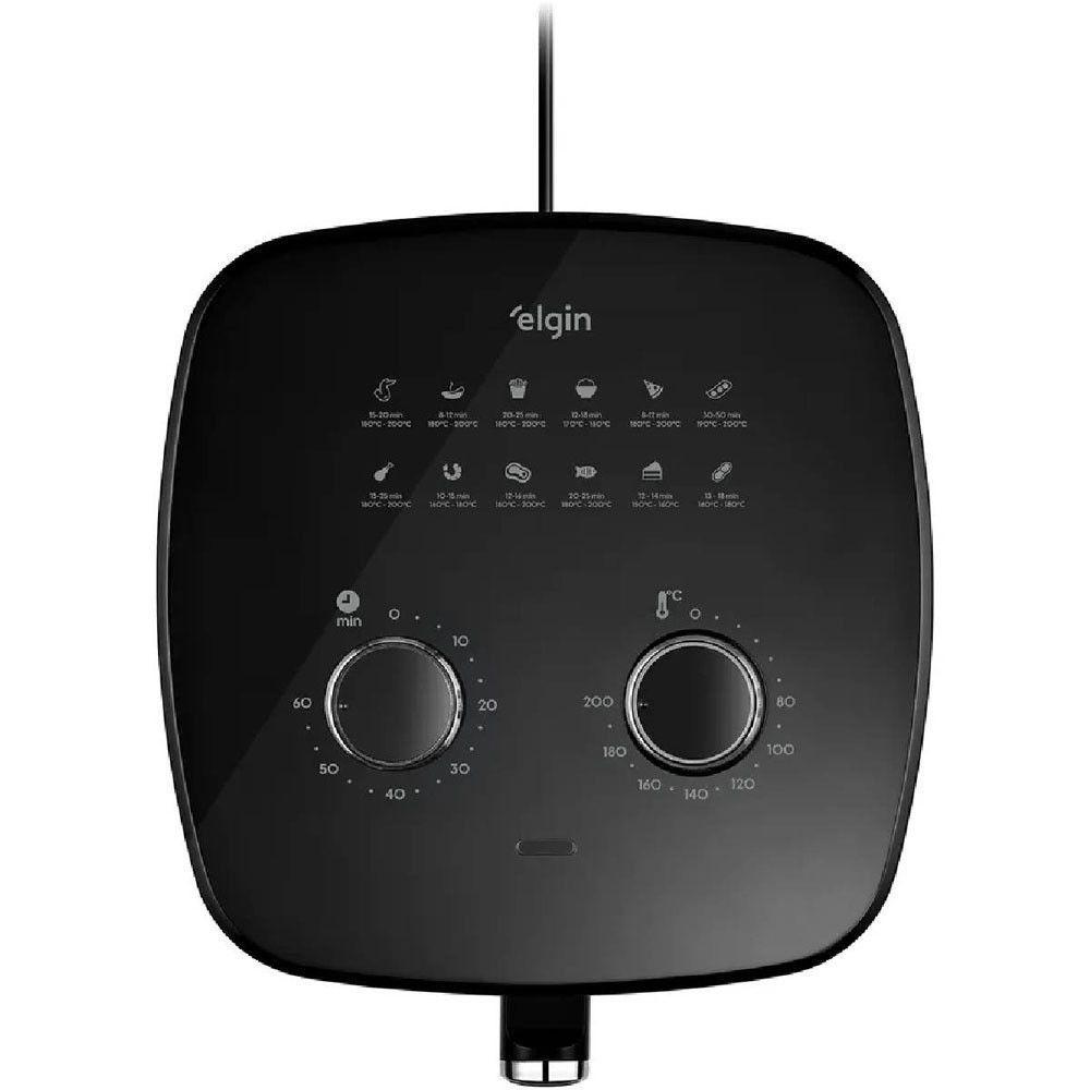 Fritadeira Elétrica Air Fryer Cinq Fry 5 Litros 1.500W Elgin Preto 110V - 4
