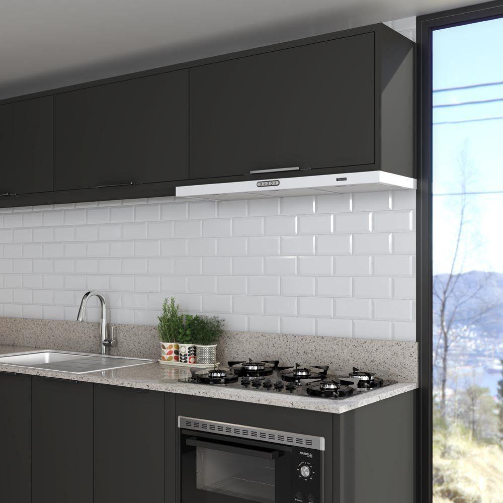 Depurador Terim Compact New Embutir Branco 75 cm Branco 110V - 6