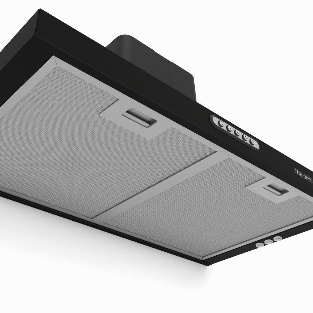 Depurador Terim Compact New Embutir Black 60 cm Preto 220V - 5