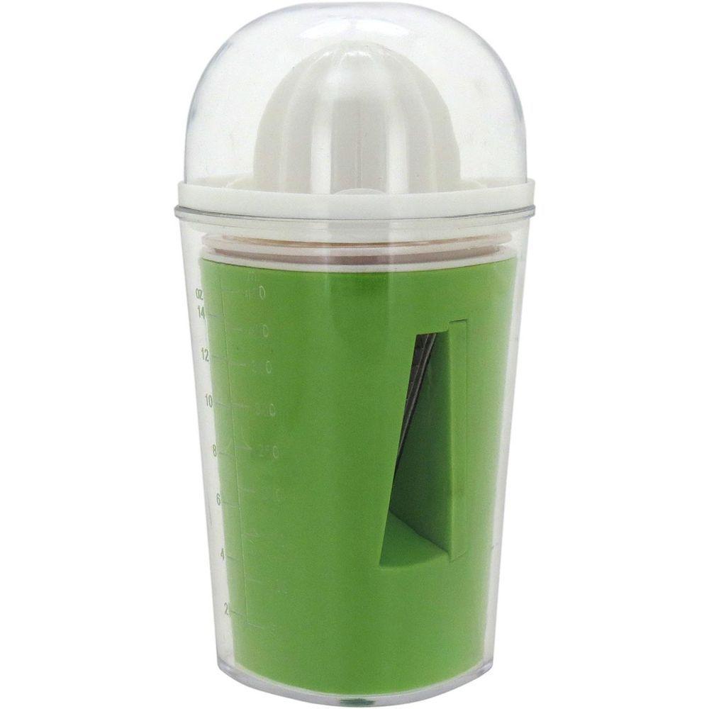 Speed Esprem/Fatiador 18X9X9Cm 450Ml Polipropileno Verde 6Pç Com Acessórios - 6