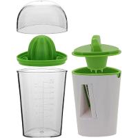 Speed Esprem/Fatiador 18X9X9Cm 450Ml Polipropileno Verde 6Pç Com Acessórios - 8