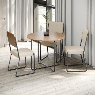 Conjunto 2 Cadeiras De Jantar Next Cinza Clr Crr-cr Preto Est.preta