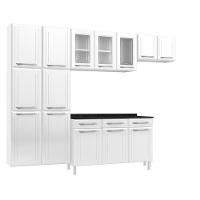 Cozinha De Aço Completo Telasul Topázio C/ Vidro 4 Peças Branco Branco - 2