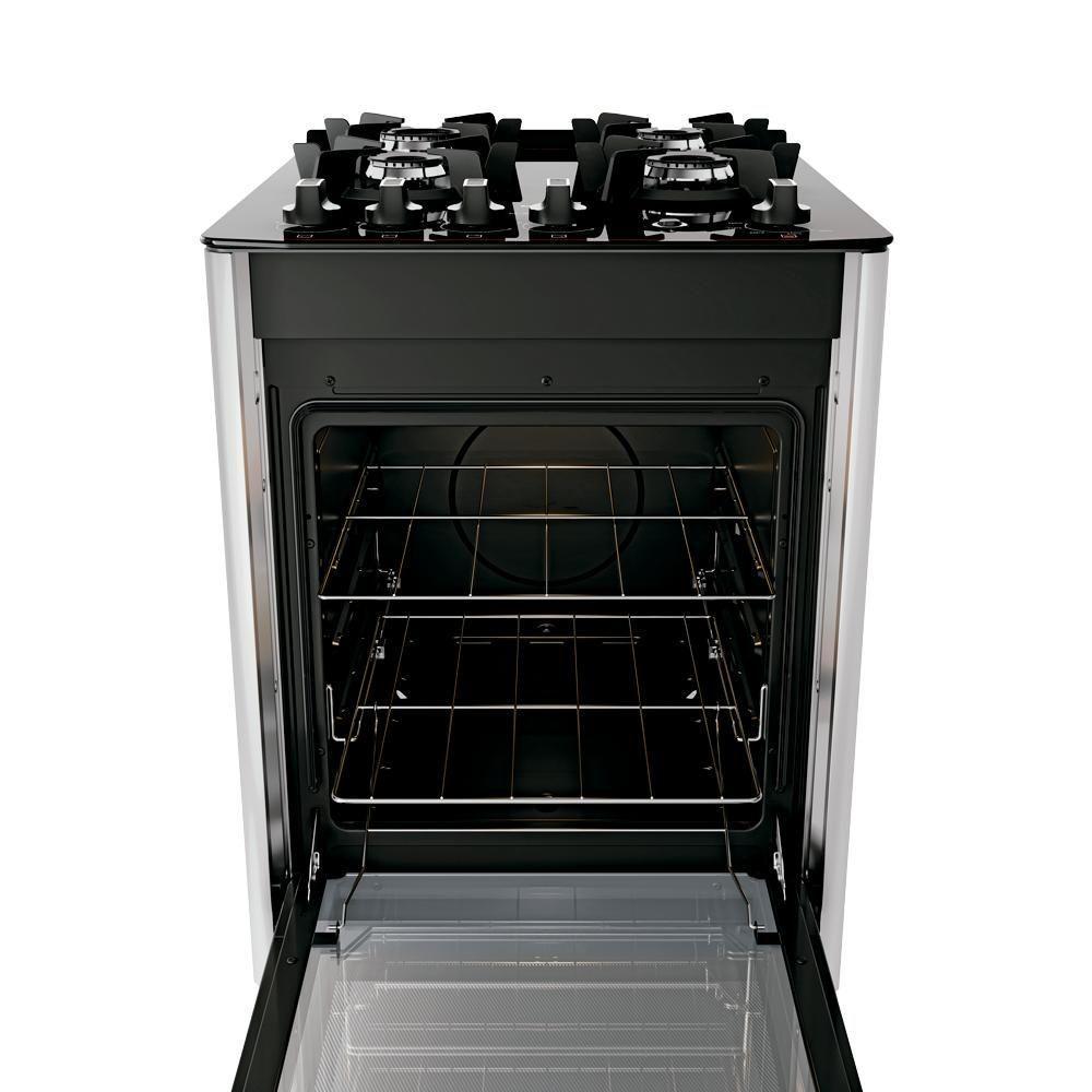 Fogão 4 Bocas Dako Magister Style Com Mesa De Vidro Espelhado Bivolt - 5