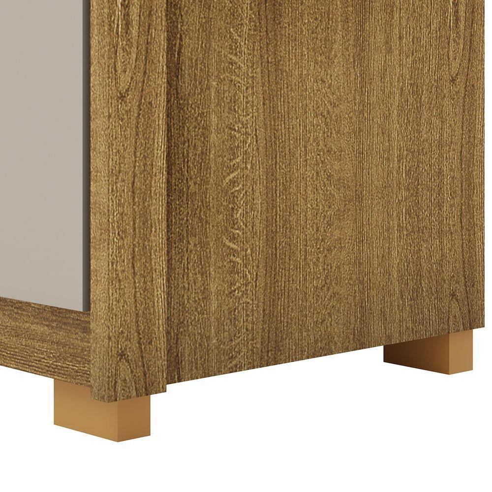Guarda-roupa Casal 6 Portas 6 Gavetas 100% Mdf Dukai Nature/fendi - 6