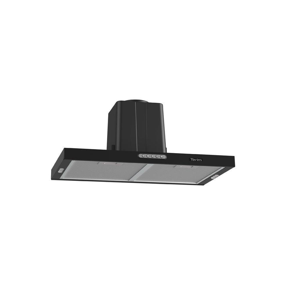 Depurador Terim Compact New Embutir Black 60 cm Preto 110V - 1